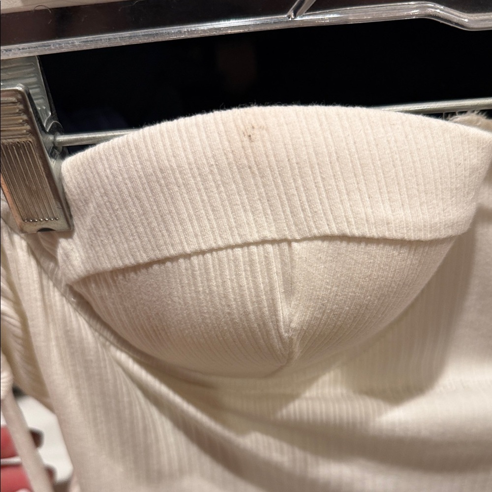 Tiger Mist Cream Ribbed Bandeau - Picture 5 of 5